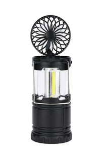 2 in 1 Collapsible LED Lantern with Fan