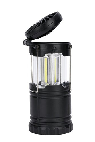 2 in 1 Collapsible LED Lantern with Fan