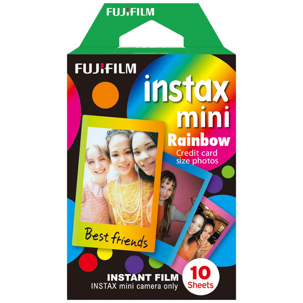 INSTAX MINI RAINBOW FILM 10PK