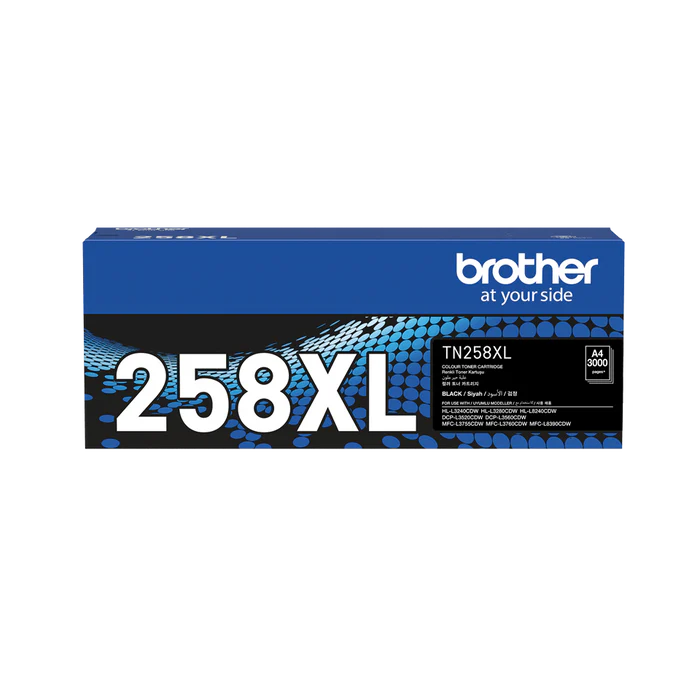Brother TN-258XLBK Black Toner Cartridge