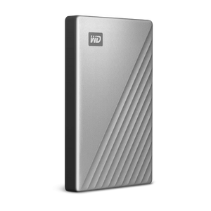 Western Digital My Passport Ultra USB-C Drive, WDBC3C0020BSL-WESN,Silver,2TB