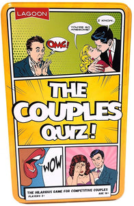 Lagoon The Couples Quiz - Tinned Game