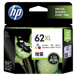 HP 62XL TRI-COLOUR INK CARTRIDGE