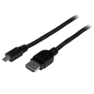 Startech 3m Passive Micro USB to HDMI MHL Cable - Micro USB Male to HDMI Male MHL Cable