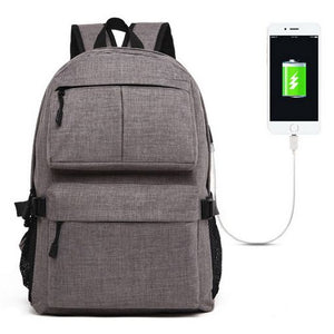 15.6" LAPTOP TRAVEL BACKPACK WITH USB CHARGING PORT