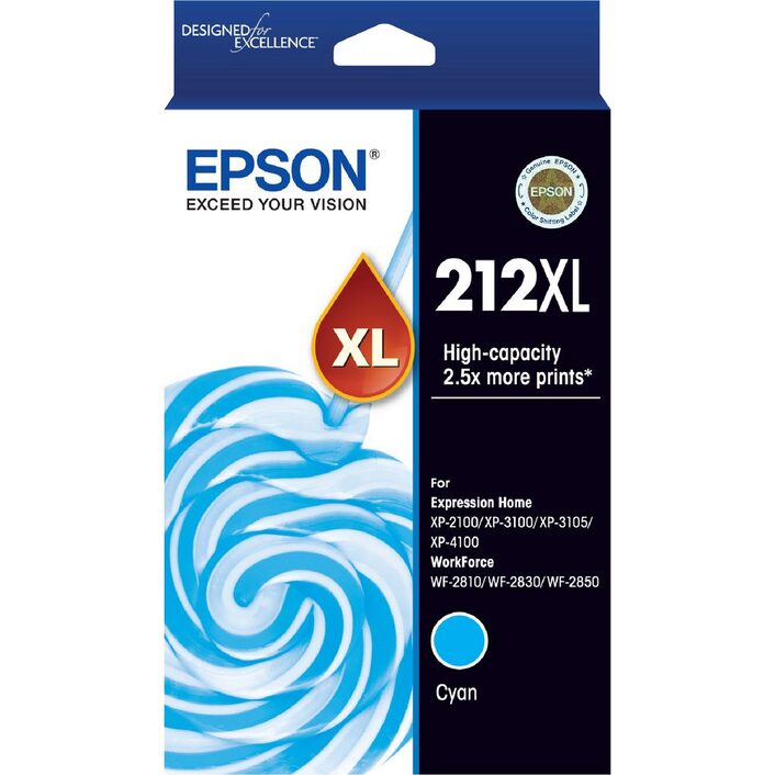 Epson 212XL Cyan Ink Cartridge