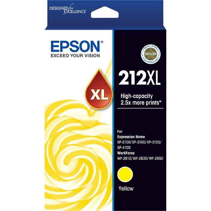Epson 212XL Yellow Ink Cartridge