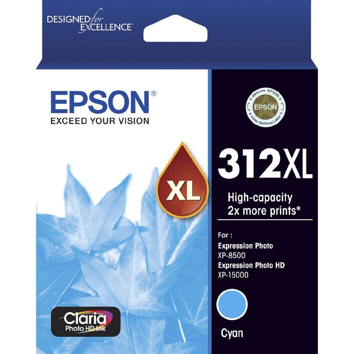 Epson 312XL Cyan Ink Cartridge
