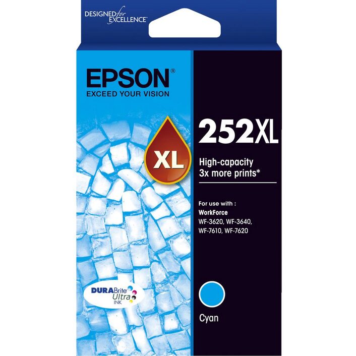 Epson 252XL Cyan Ink Cartridge