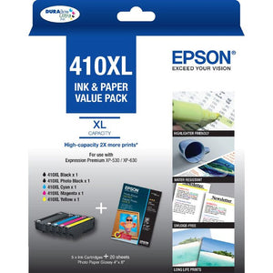 Epson 410XL Photo Ink Value Pack