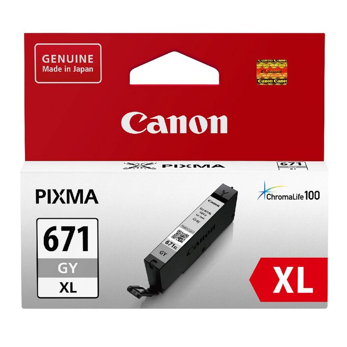 Canon CLI-671XL Grey Ink Cartridge