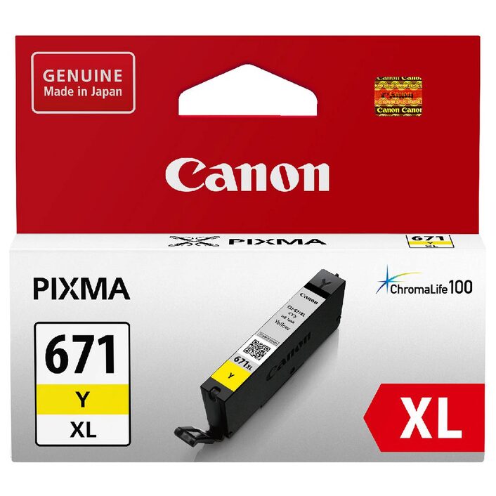 Canon CLI-671XL Yellow Ink Cartridge