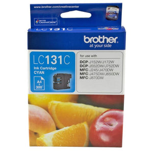 Brother LC-131 Cyan Ink Cartridge