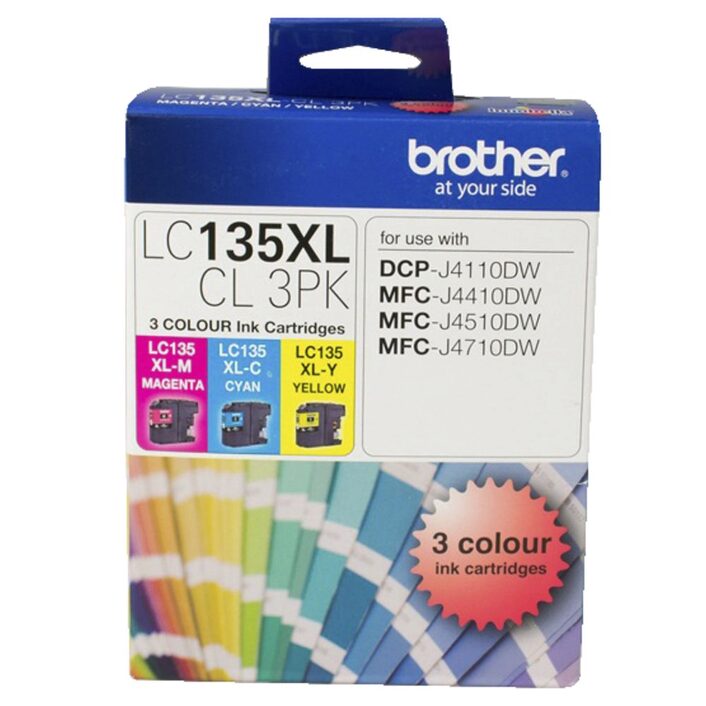 Brother LC-135XL CMY Colour Pack