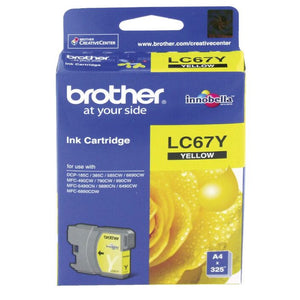 Brother LC-67 Yellow Ink Cartridge