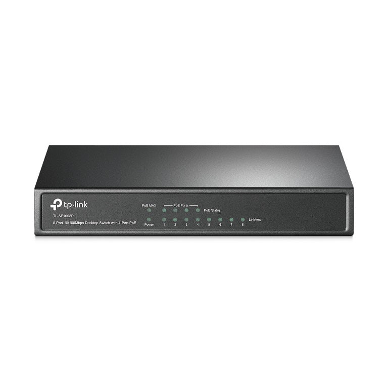 TP-Link TL-SF1008P 8 Port 10/100Mbps Desktop PoE+ Switch