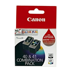 Canon PG-40 Black & CL-41 Colour Ink Cartridge Pack