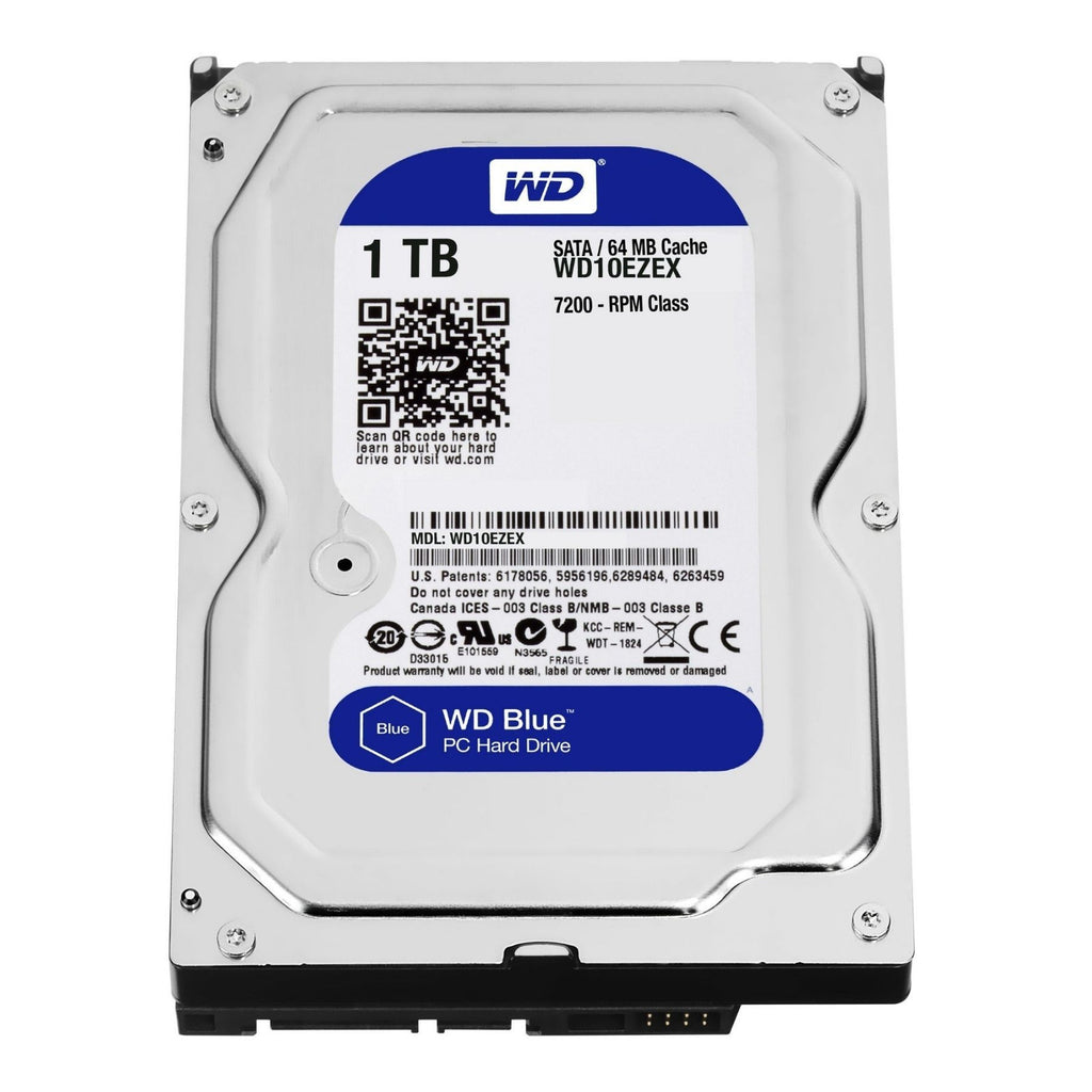 WD Blue 1TB 3.5" HDD SATA 6Gb/s 7200RPM