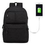 15.6" LAPTOP TRAVEL BACKPACK WITH USB CHARGING PORT