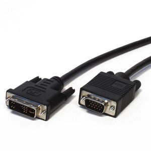 ALOGIC 2M DVI-I TO VGA VIDEO CABLE MALE TO MALE