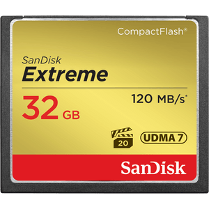 SanDisk Extreme Compact Flash Card 32GB