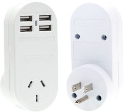 TRAVEL ADAPTOR FOR AUSTRALIAN TRAVELING TO US/CANADA/JAPAN