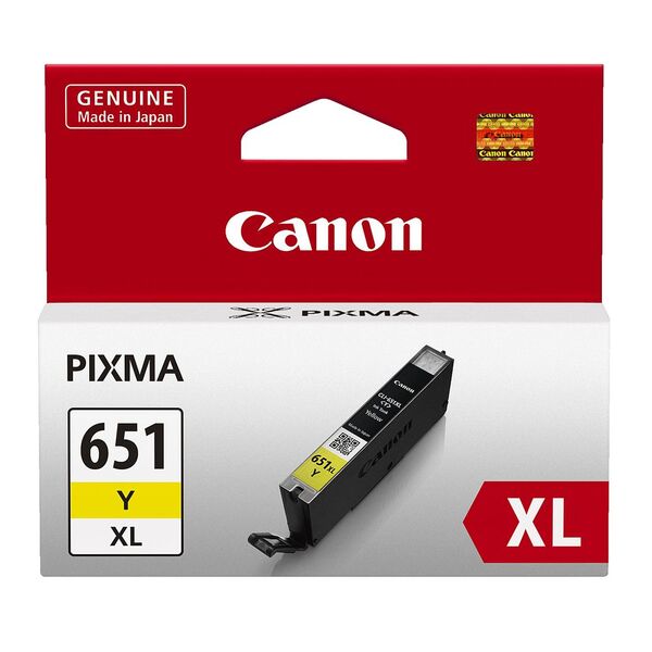Canon PGI-651xl Yellow Ink Cartridge