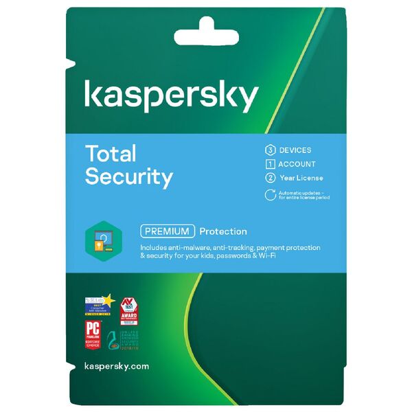 Kaspersky Total Security 3 Device 1 Year License
